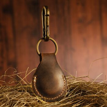 Apple Air Tag Genuine Leather Keychain / Keyring | Not On The High Street