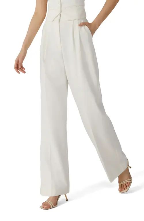 Favorite Daughter The Favorite Pants in Ivory at Nordstrom, Size 12 | Nordstrom