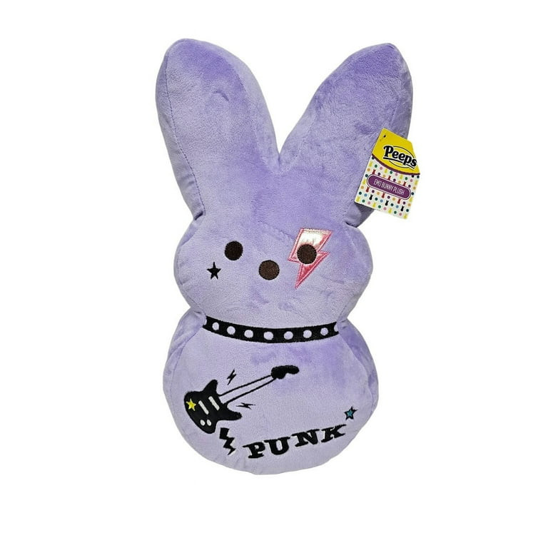 Peeps Purple Emo Bunny Plush Stuffed Animal Toy | Walmart (US)