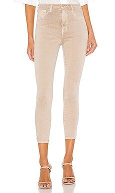 L'AGENCE Margot High Rise Skinny in Biscuit from Revolve.com | Revolve Clothing (Global)