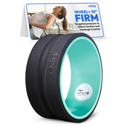 Chirp Wheel Foam Roller – Targeted Back & Neck Relief, Lumbar Spine Stretcher, Spinal Decompres... | Amazon (US)