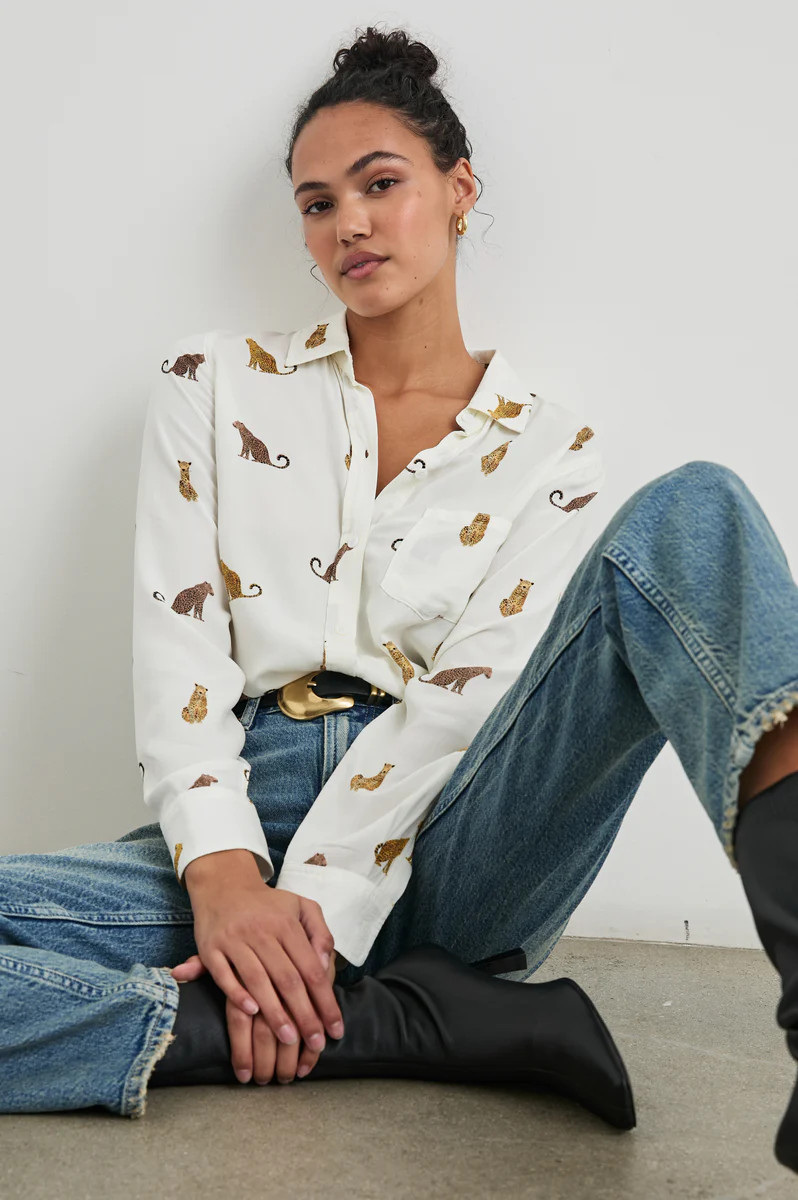 KATHRYN SHIRT - WILD ANIMALS | Rails