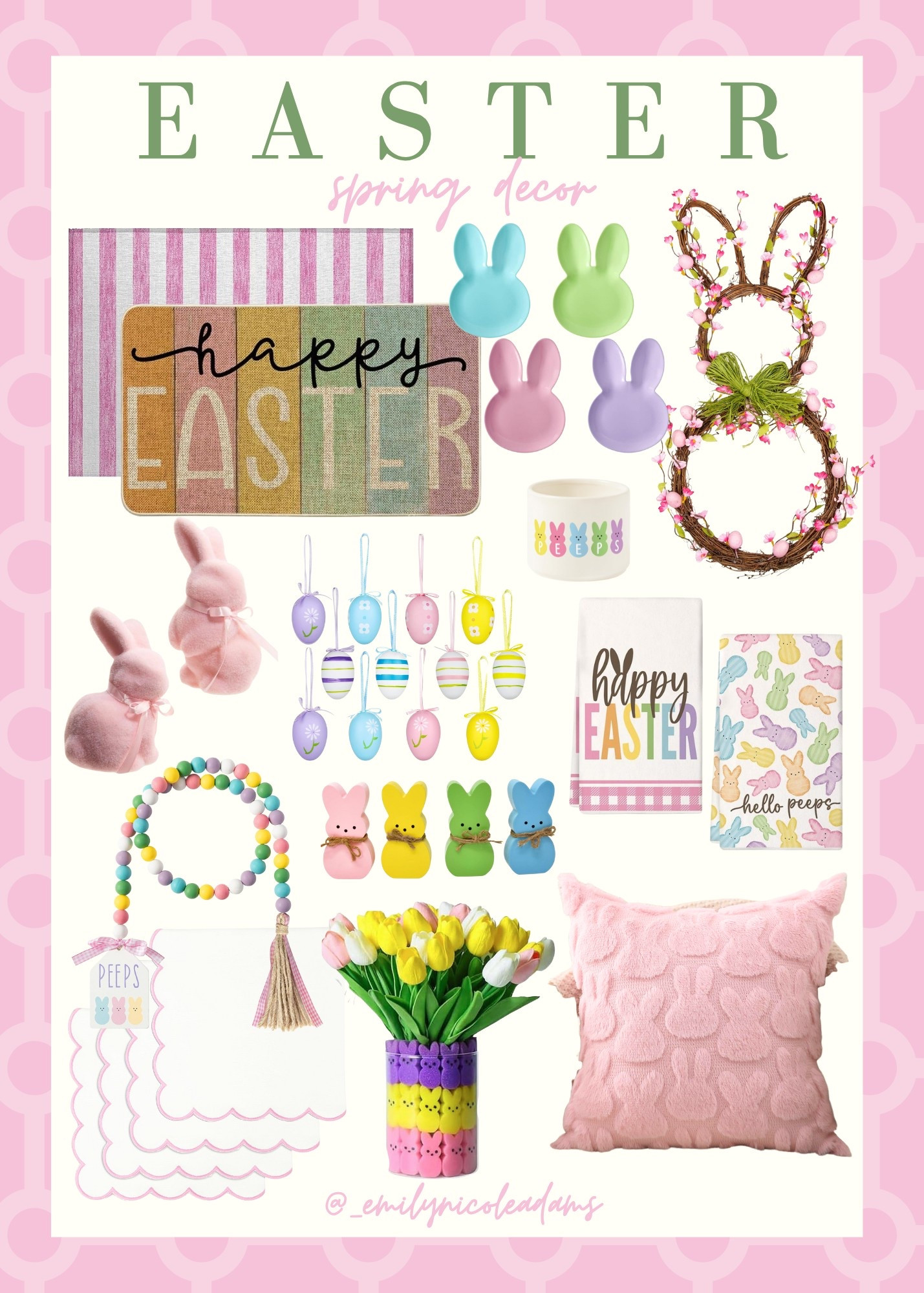 Easter Peeps Decor💗 Easter decor, colorful decor, Easter home, Easter decoration, Easter decoration, spring decor, spring home, spring finds, spring arrivals, spring home 

#LTKSpringSale #LTKSeasonal #LTKHome