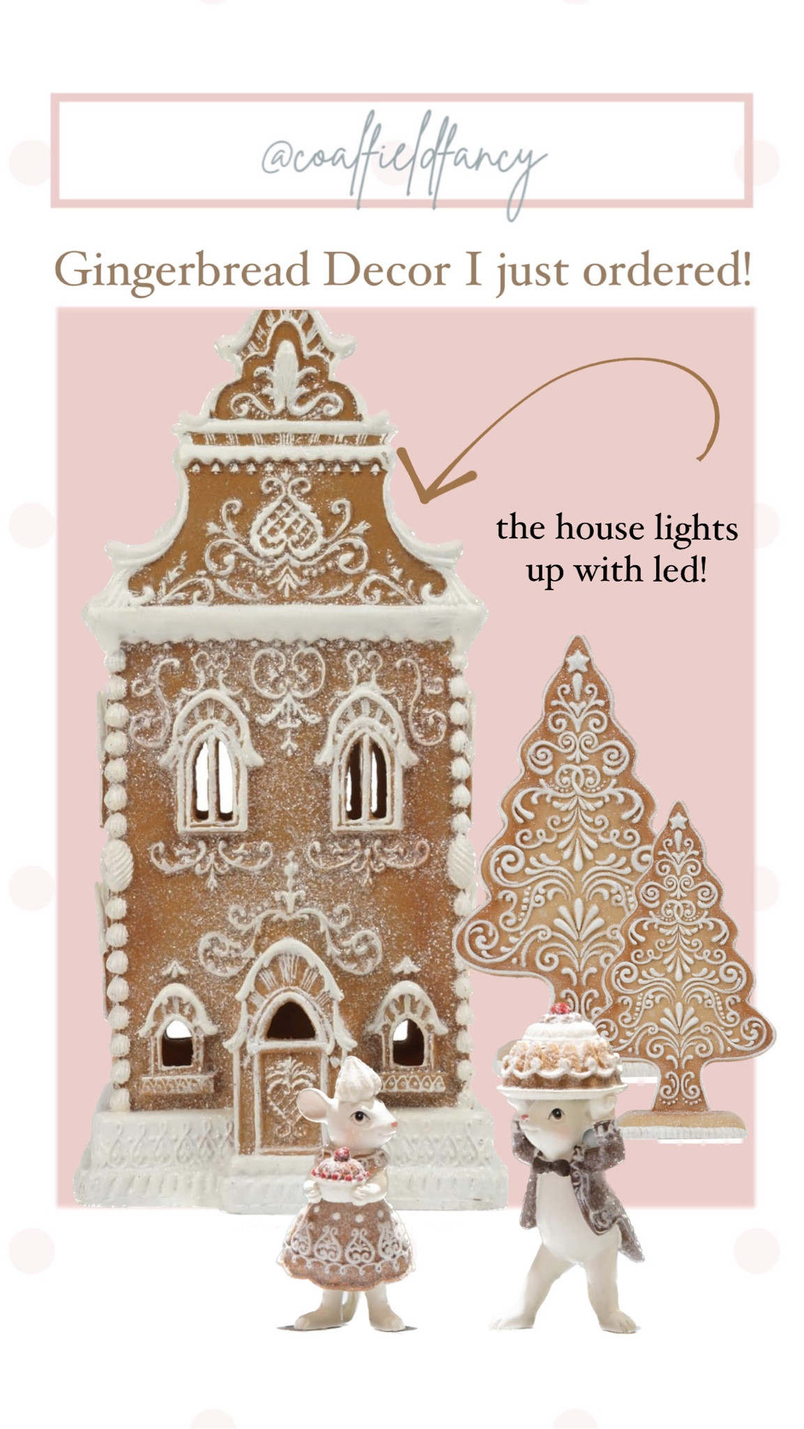 Gingerbread Decor
Christmas Decor


#LTKHoliday #LTKfindsunder50 #LTKhome