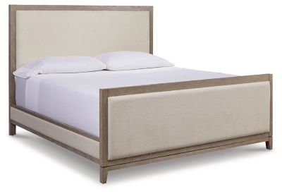 Chrestner Queen Upholstered Panel Bed | Ashley Homestore