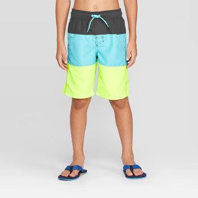 Boys' Tiered Swim Trunks - Cat & Jack™ | Target