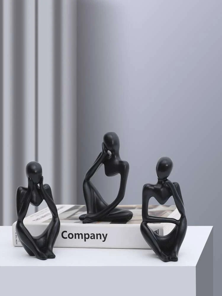 3pcs Figure Design Art Decoration | SHEIN