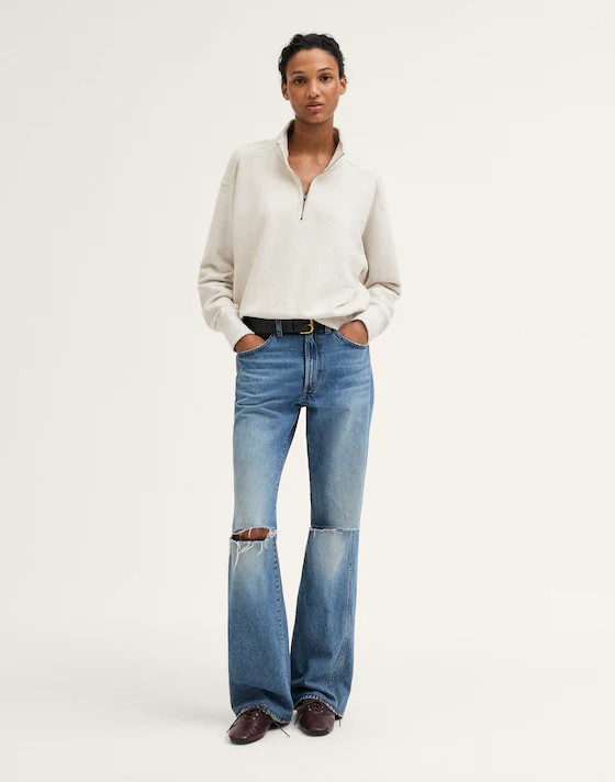McCarren Quarter-Zip Sweatshirt | Madewell