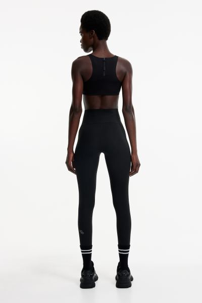 ShapeMove™ Sports Leggings - Black - Ladies | H&M US | H&M (US + CA)