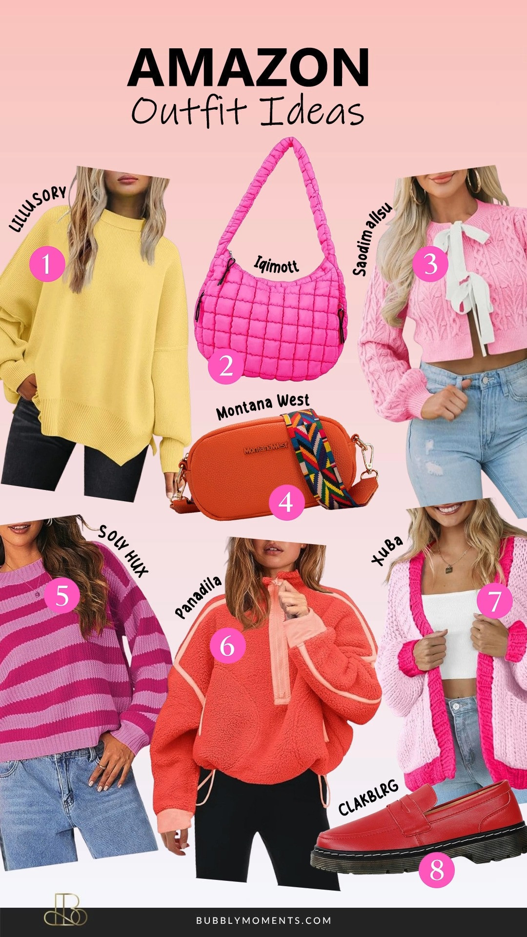 Stay warm and stylish this season with these cozy cold weather outfits from Amazon! ❄️🖤 From soft sweaters and puffer jackets to comfy sandals and scarves, these pieces are perfect for layering and keeping you comfortable all winter long. I love how easy it is to mix and match them for casual days, travel, or cozy weekends. These outfit ideas are simple, cute, and great for everyday wear. If you’re getting ready for chilly days or planning your next winter look, check out these finds and get inspired! ☕🧥🧣
#LTKStyleTip #LTKFindsUnder100 #LTKFindsUnder50 #WinterOutfits #ColdWeatherStyle #AmazonFashion #CozyLooks #AmazonFinds #WinterWardrobe #StayCozy #OOTD #FashionInspo #WinterVibes #EverydayStyle #WinterEssentials #AmazonStyle #ChicAndComfy #LayeredLooks #WinterReady 

 