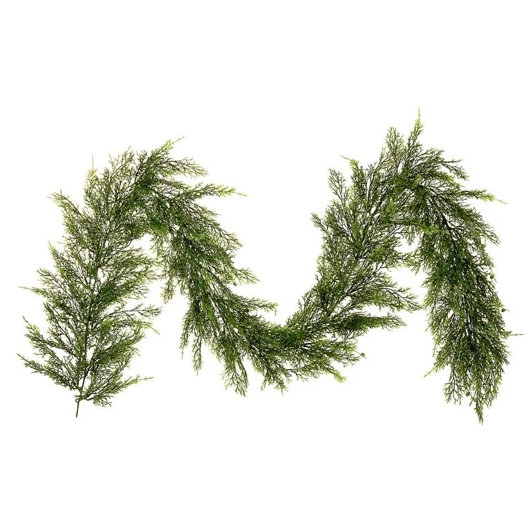 Vickerman 75" Artificial Cedar Garland. - Walmart.com | Walmart (US)