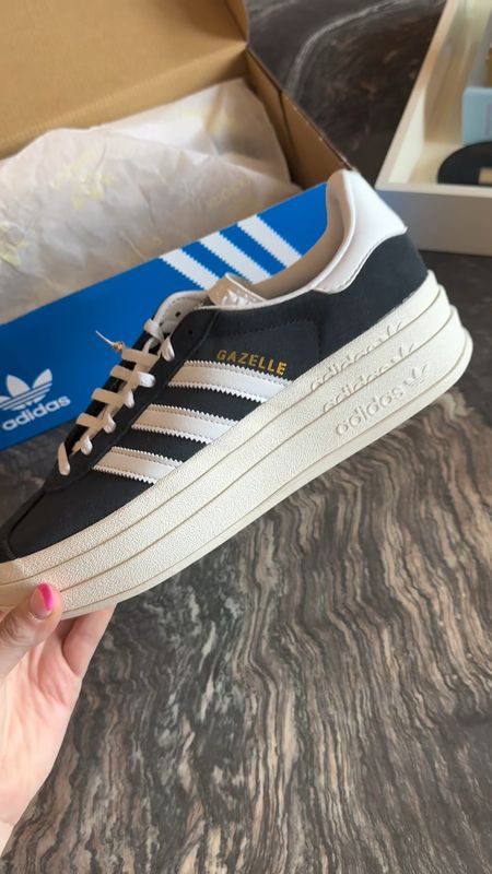 my new adidas gazelle bold sneakers! love!

#LTKSeasonal #LTKstyletip