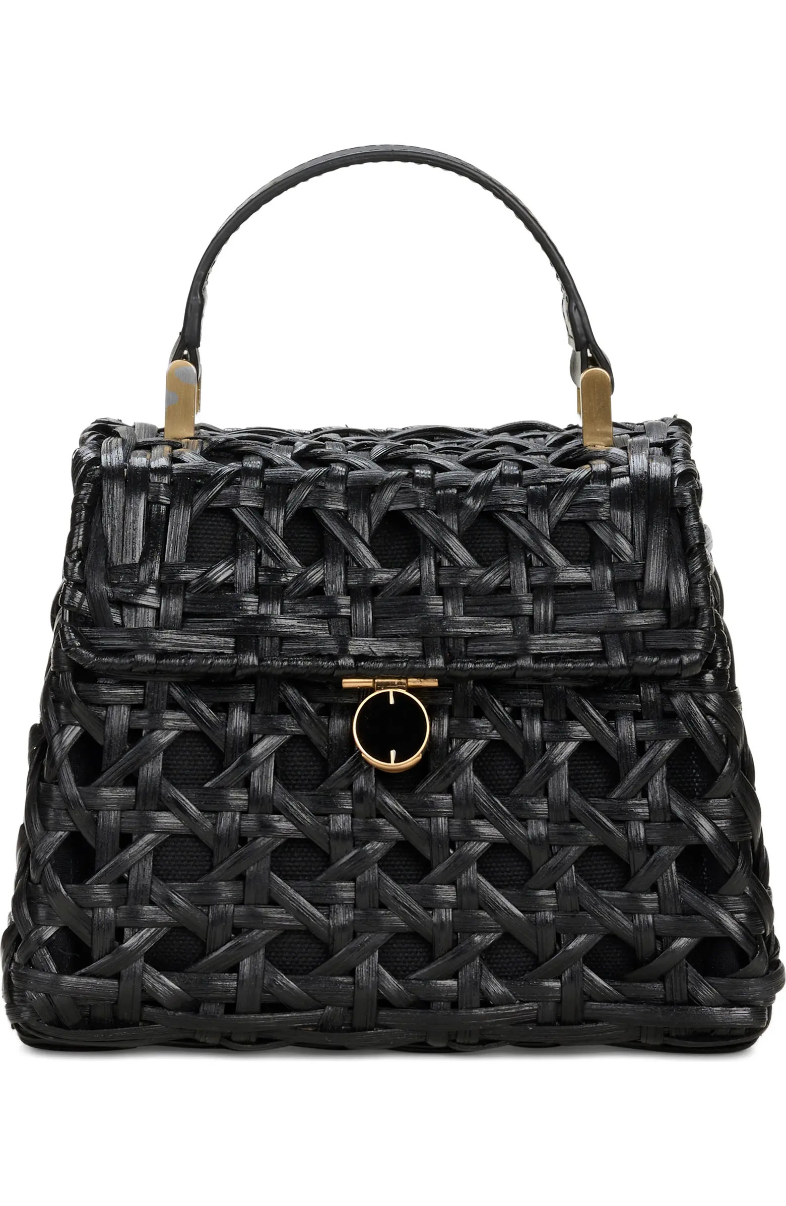 Sybil Rattan Crossbody Satchel | Nordstrom