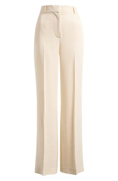 Reformation Gisele High Waist Pants in Sugar at Nordstrom, Size 0 | Nordstrom