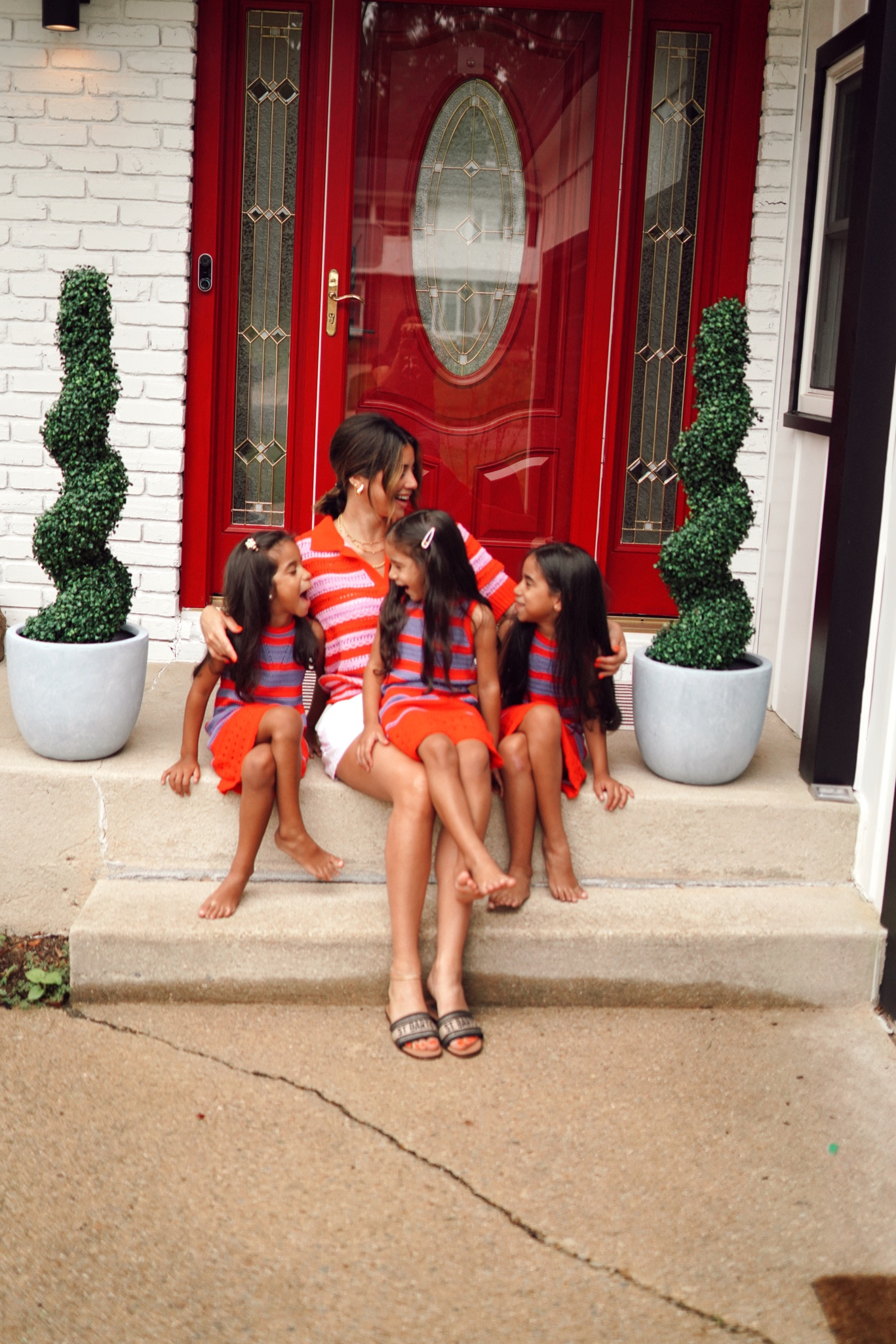 Matching dress i got on Walmart for my girls 
Added here my husband’s golf outfit

#LTKstyletip