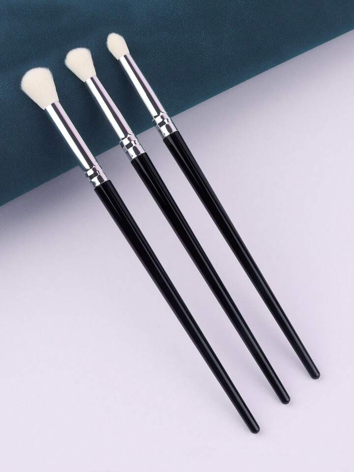 3pcs Pincel De Mistura Pincel De Sombra De Nariz Pincel De Detalhes | SHEIN