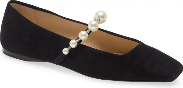 Jimmy Choo Ade Embellished Flat (Women) | Nordstrom | Nordstrom