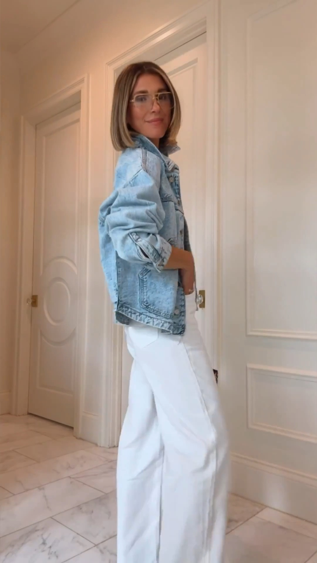 New arrivals at @Zara for spring. I'm wearing size small in top and size 2/25 in bottoms.

#LTKootd