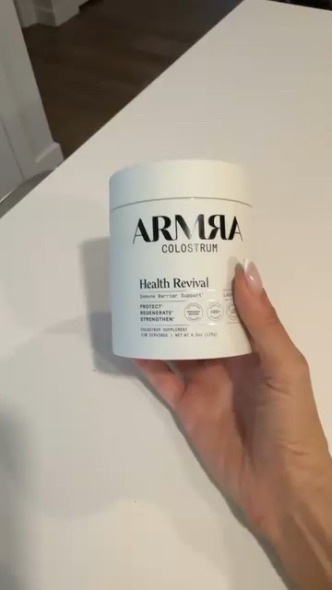 Life changing !!! I've been taking this for almost 2 years now and I'm so happy to be able to partner with them!!! My energy is so much better and it has recharged my immune system . There are so many benefits to Armra Colostrum.  Get 15% off your first order or subscription using https://armra.com/ELISEFIRESTORE. @tryarmra