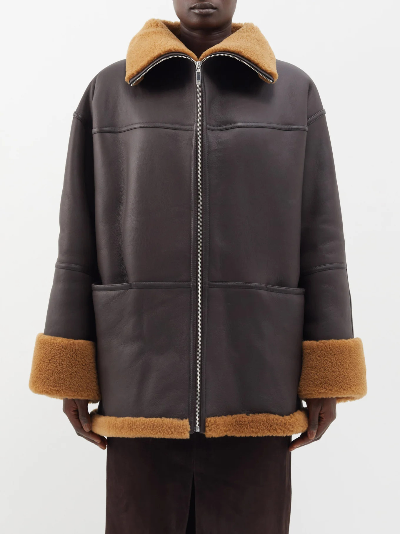 Shearling jacket | Toteme | Matches (US)