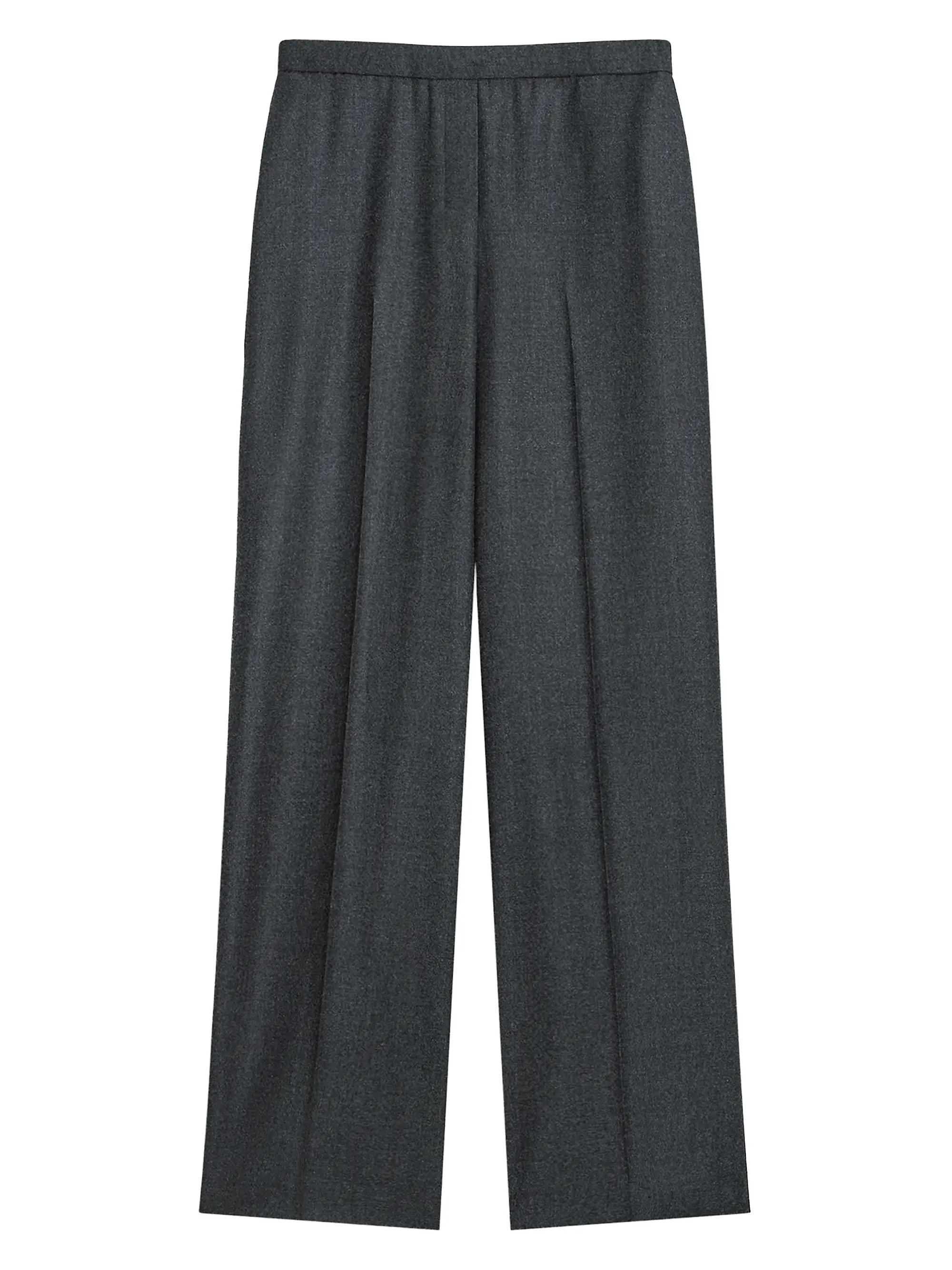Virgin Wool Wide-Leg Pants | Saks Fifth Avenue