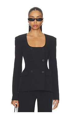 ALL THE WAYS Aubriella Blazer in Black from Revolve.com | Revolve Clothing (Global)