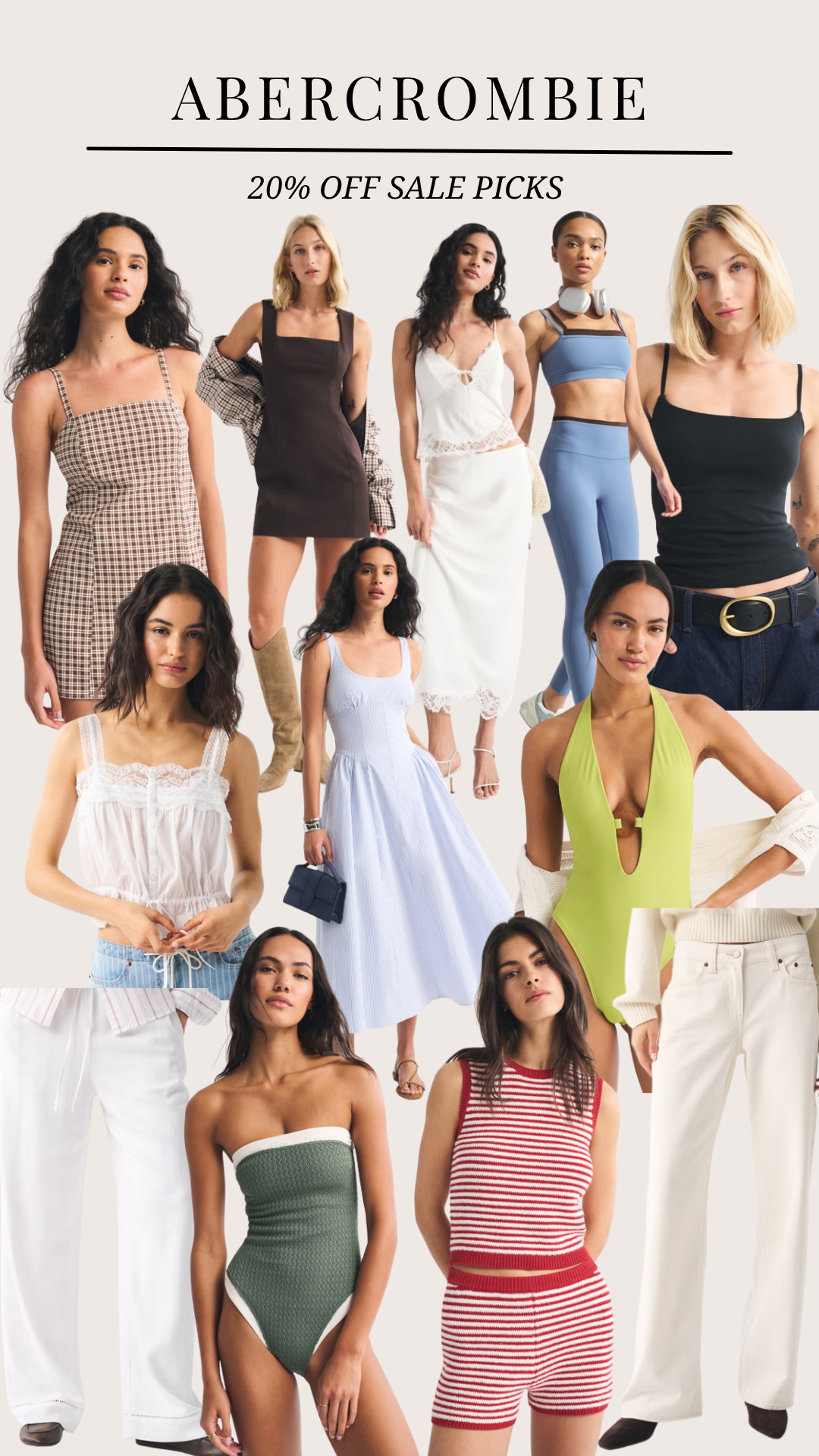 Abercrombie sale! Take 20% OFF almost everything on their site! These are my fave sale picks! 😍

Summer outfits
Summer dresses
Date night outfits
Vacation outfits beach
Country concert outfits
Wedding guest dress summer
 

 #LTKootd #LTKSeasonal #LTKSwim