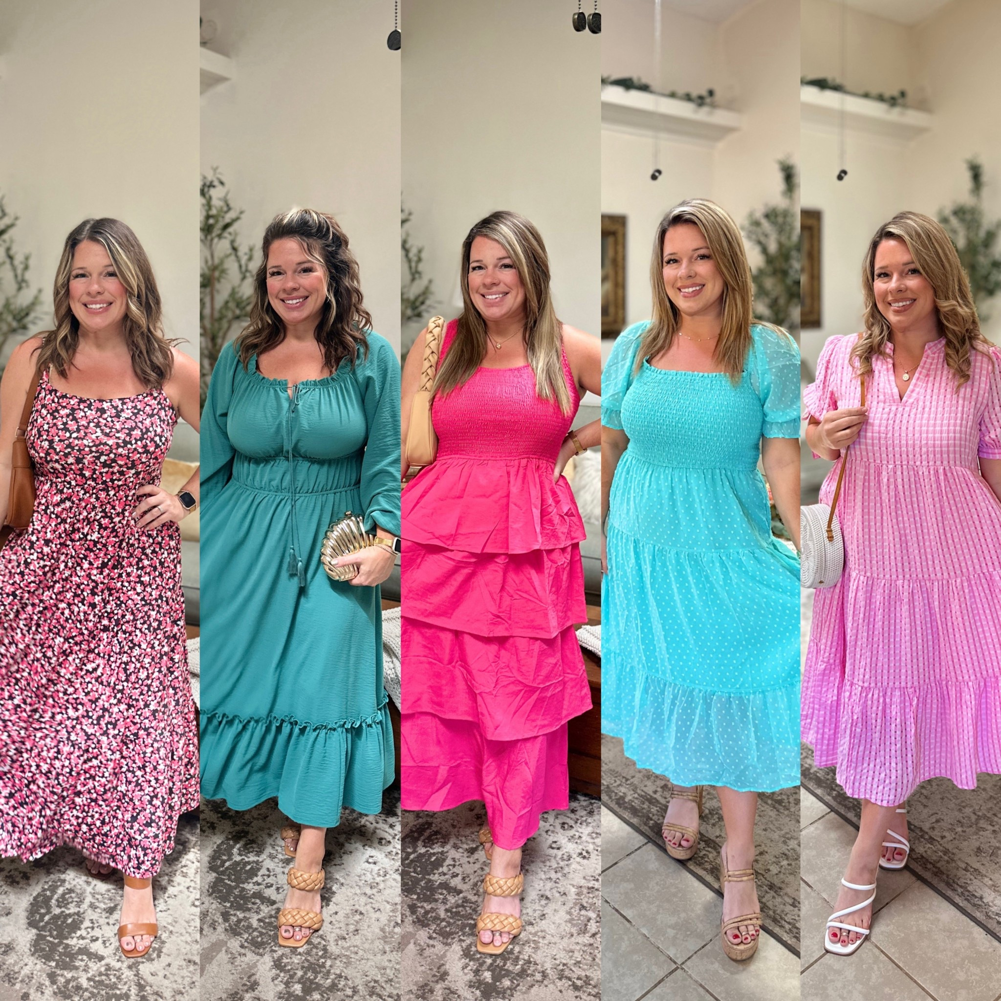 More affordable Spring maxi dresses under $45, from Amazon that i absolutely love that fit beautifully on my midsize momma Apple-hourglass shape body type.

#LTKmomlife #LTKMidsize #LTKSeasonal