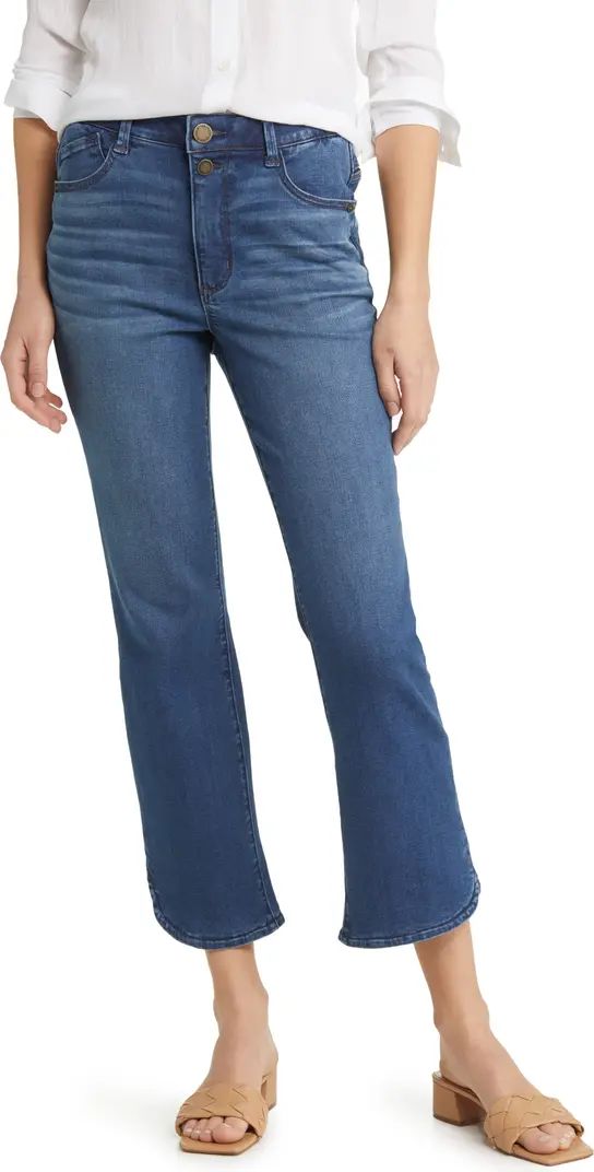 'Ab'Solution Skyrise Ankle Flare Jeans | Nordstrom