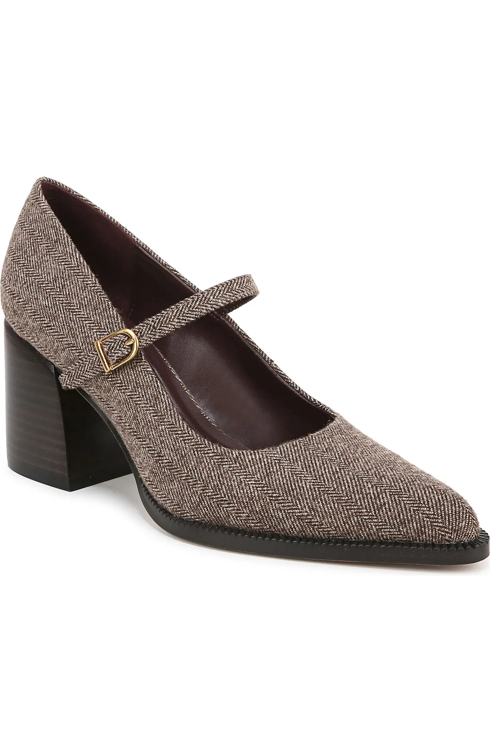 Franco Sarto Diane Mary Jane Pointed Toe Pump (Women) | Nordstrom | Nordstrom