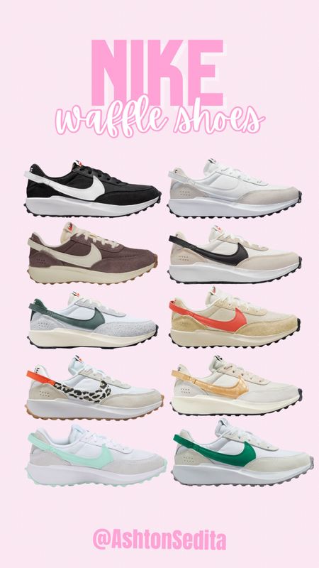 Nike waffle shoes!! Available in 10 different styles!!! 

#LTKshoecrush #LTKActive #LTKSeasonal