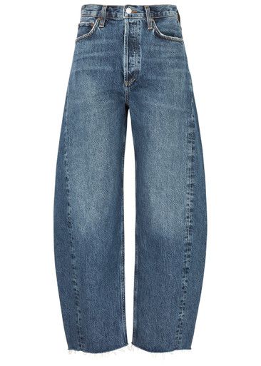 Luna Pieced barrel-leg jeans | Harvey Nichols (Global)
