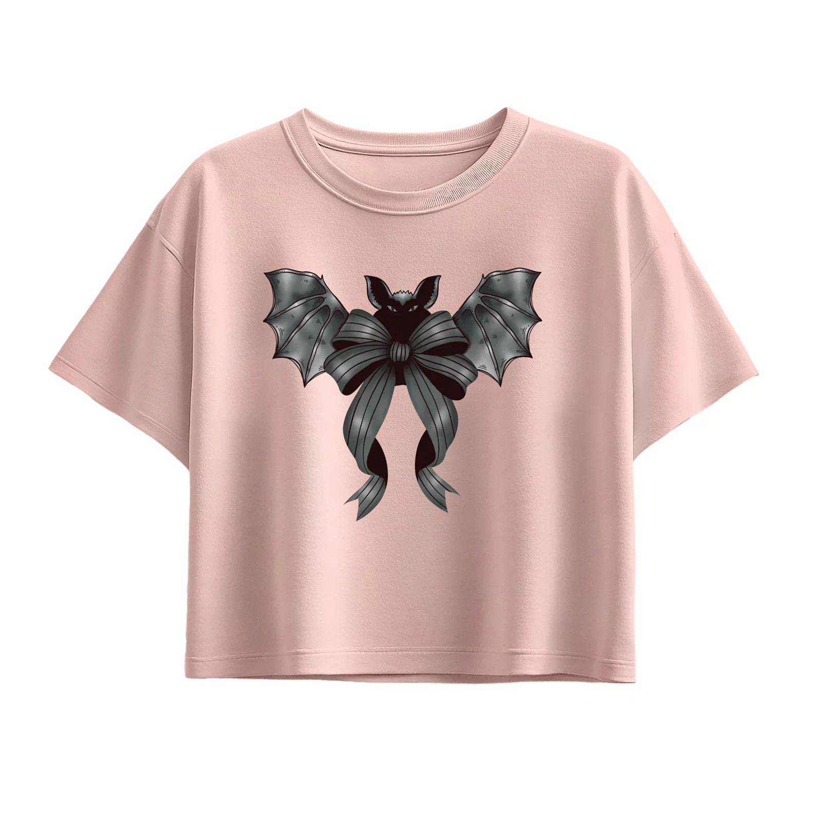 Girls 7-16 Black Bow Bat Boxy TeeLicensed Character | Kohl's