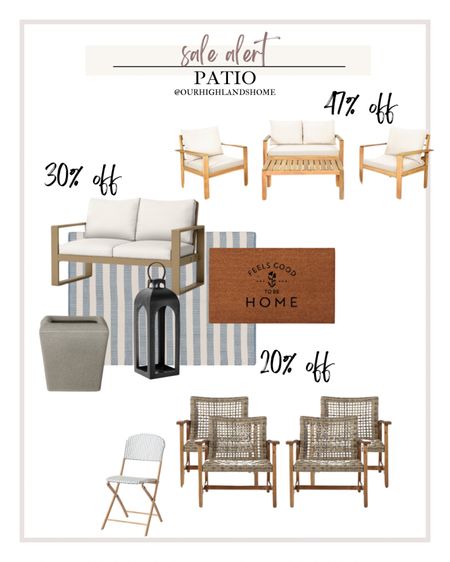 patio/outdoor sale at target. furniture, decor, accessories 

#LTKHome #LTKSeasonal #LTKSaleAlert
