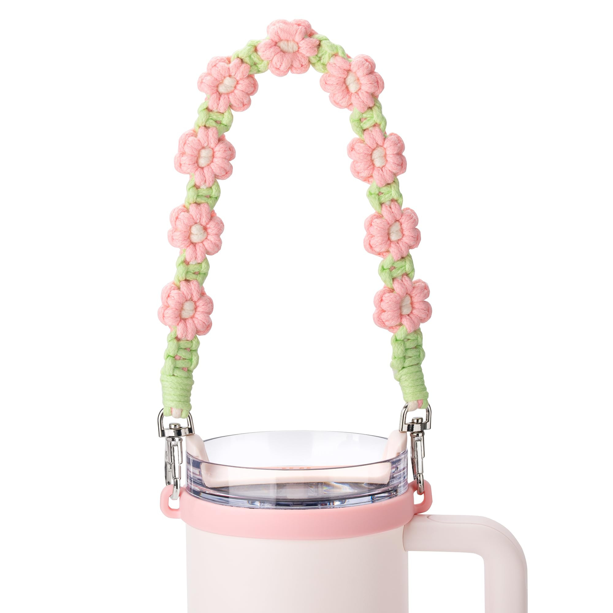 Water Bottle Handle Strap Compatible with Owala, Stanley, Handle Strap for Stanley Cup, Hydro Fla... | Amazon (US)