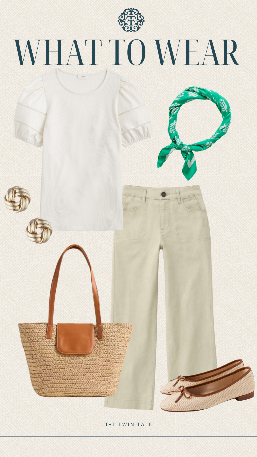 T+T, what to wear! We paired this white puff sleeve tee with a light green denim, adding a pop of color while keeping it simple. This would be perfect for running errands, or a girls day! 

 #LTKootd #LTKSeasonal #LTKOver40