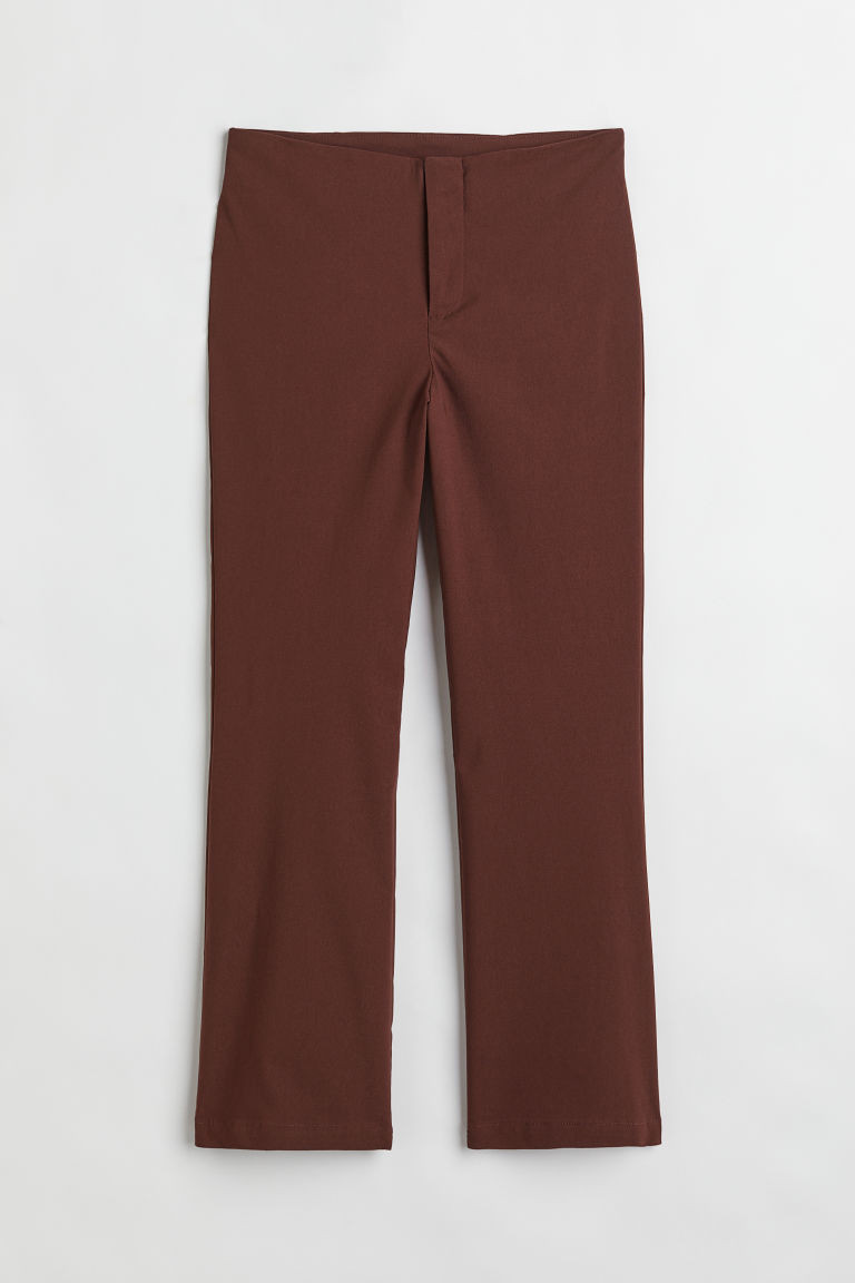 H & M - Flared Pants - Brown | H&M (US + CA)