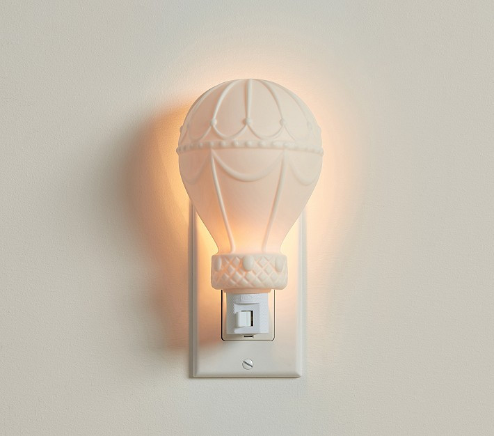Hot Air Balloon Plug In Night Light (5") | Pottery Barn Kids