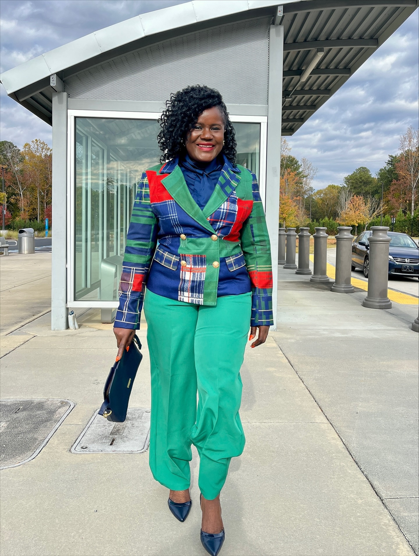 This blazer from @stylewe is the perfect transition piece for summer to fall! 🍂✨ 
.
The tailored fit hugs in all the right places while still giving me room to move.
.
The material feels luxe and breathable, making it ideal for those days when the weather can’t make up its mind. 
.
I love how the colors can  bring instant personality to the outfit. Use product ID 1WBL8JD90E & my discount code: SH20, to get your own.💕
.
#gifted #Stylewe #FallFashion #PlaidBlazer  #ChicStyle #StatementBlazer #WorkwearFashion #OOTD #stylewegal #fashionblogger #outfitinspo #outfitinspirations #fallstyle

#LTKFindsUnder50 #LTKFindsUnder100 #LTKOver40