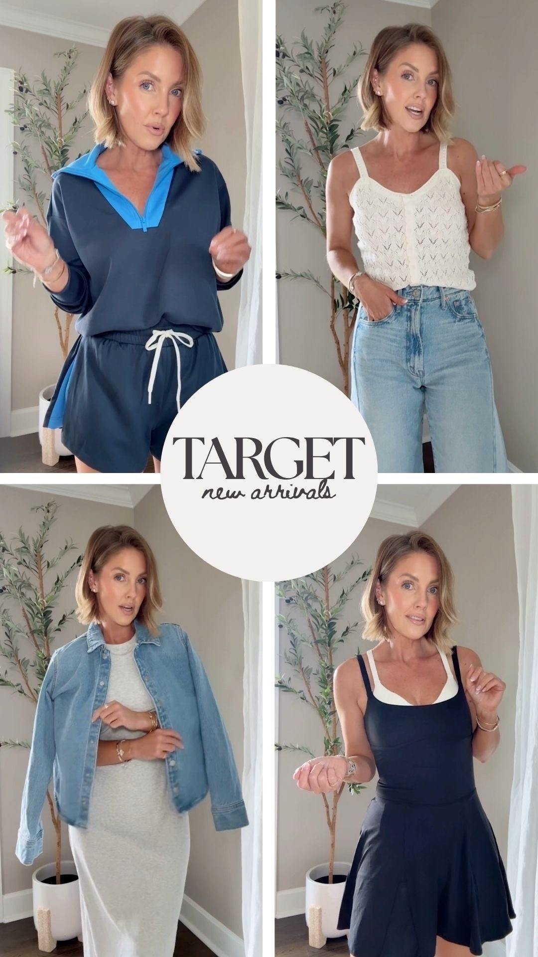 New arrivals from Target!! So cute and affordable 🤍

Spring fashion, summer fashion, athleisure, casual outfit, denim, Amanda west


#LTKSeasonal #LTKPetite #LTKootd
