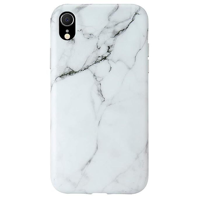 GOLINK Case for iPhone XR, Matte Finish Marble Series Slim-Fit Ultra-Thin Anti-Scratch Shock Proo... | Amazon (US)