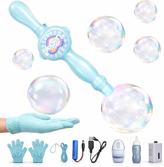 Elastic Bubble Fog Wand,Fog Bubble Machine,Bubble Machine,Fun Science Experiments, Kids Toys, Par... | Amazon (US)
