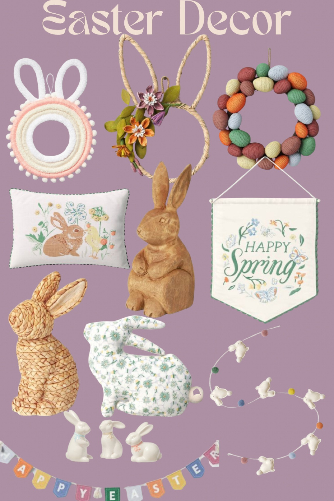 Target sprint and Easter decor is the best of the BEST! Affordable and adorable home decor. Always sells out quick!

#LTKhome #LTKSpringSale #LTKSeasonal