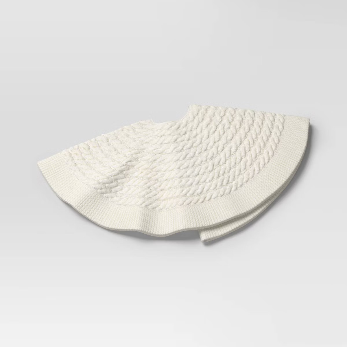 48" Centric Cable Knit Tree Skirt - Wondershop™ | Target