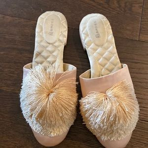 COPY - Birdies Pom Pom mules | Poshmark