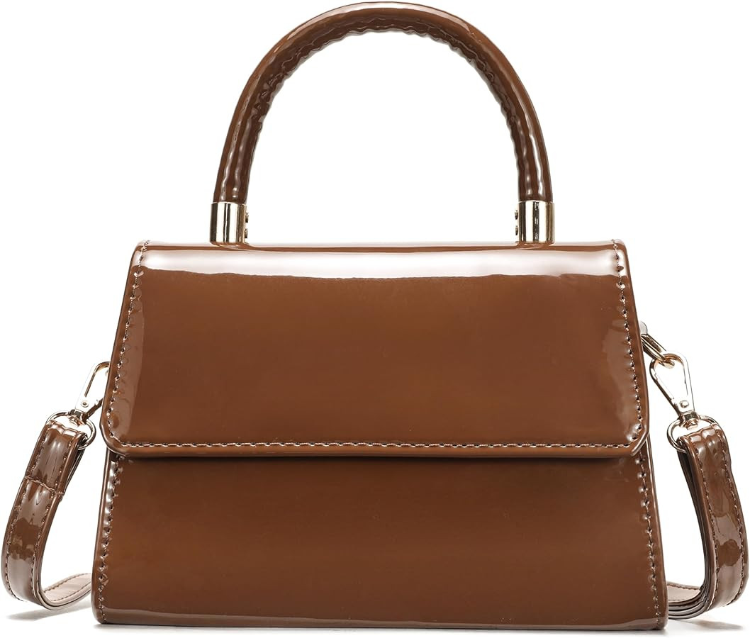 JHVYF Women Small Crossbody Bags Shoulder Bag Classic Satchel Handbags Ladies Cute Purses | Amazon (US)