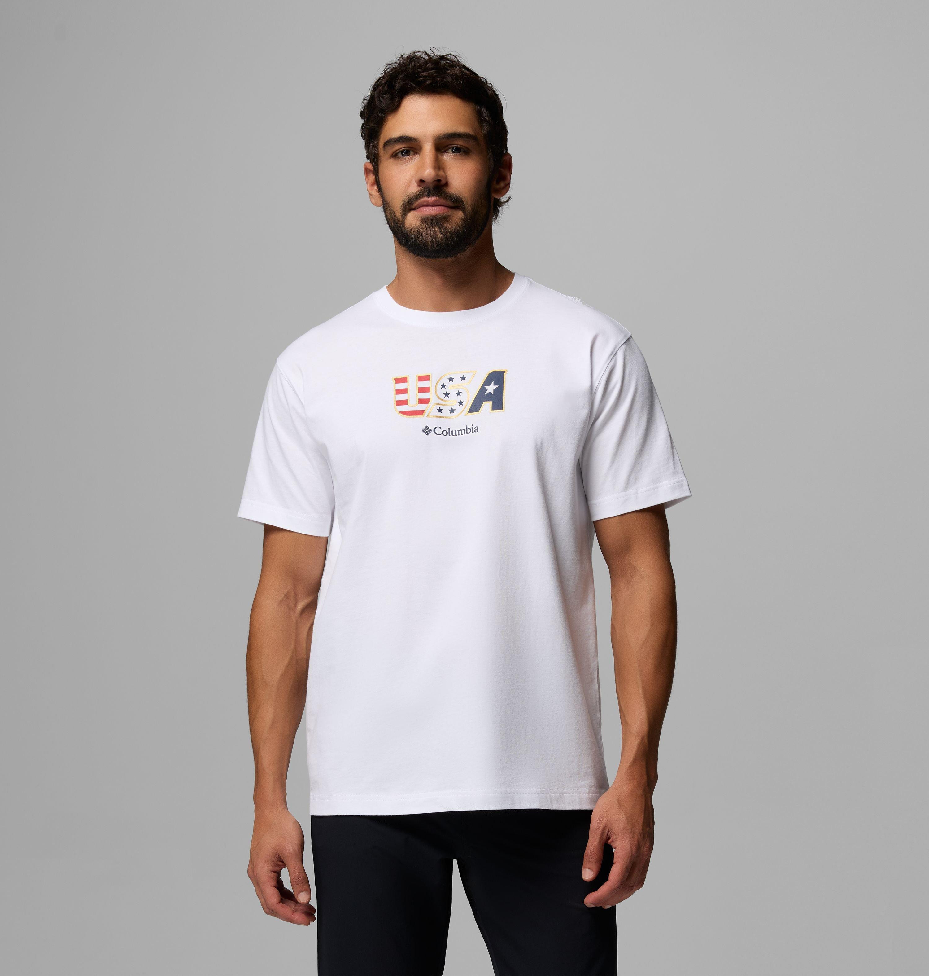 Columbia USA 2026 Short Sleeve Tee- | Columbia Sportswear