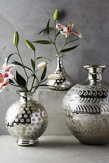 Click for more info about Frosted Mercury Vase