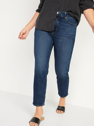 High-Waisted O.G. Straight Ankle Jeans for Women | Old Navy (US)