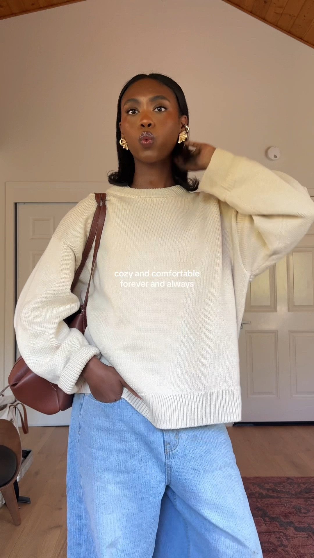 Cozy and comfortable head to toe! Even though it’s getting warmer you’ll almost always see me wearing jeans! Especially this pair from Jowa Shop in Dallas! It’s pretty chilly here in Napa Valley so this sweater from Mod Ref was a must. Then if course my Polene bag and Rothy’s flats!  

#LTKU #LTKStyleTip #LTKShoeCrush